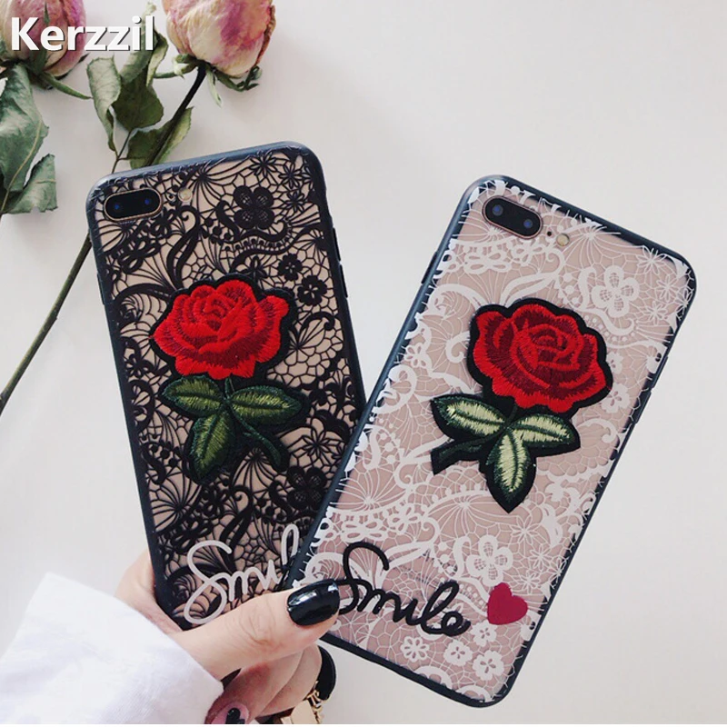 Чехол с вышитыми цветами для Huawei P20 P8 P9 P10 2017 Mate 9 10 lite P Smart Y9 2018 PC TPU чехол Honor 8 6X 6C |