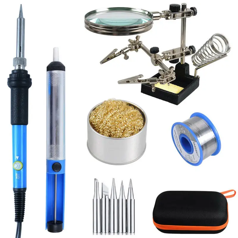 Buy 60W 220V/110V Adjustable Temperature Welding