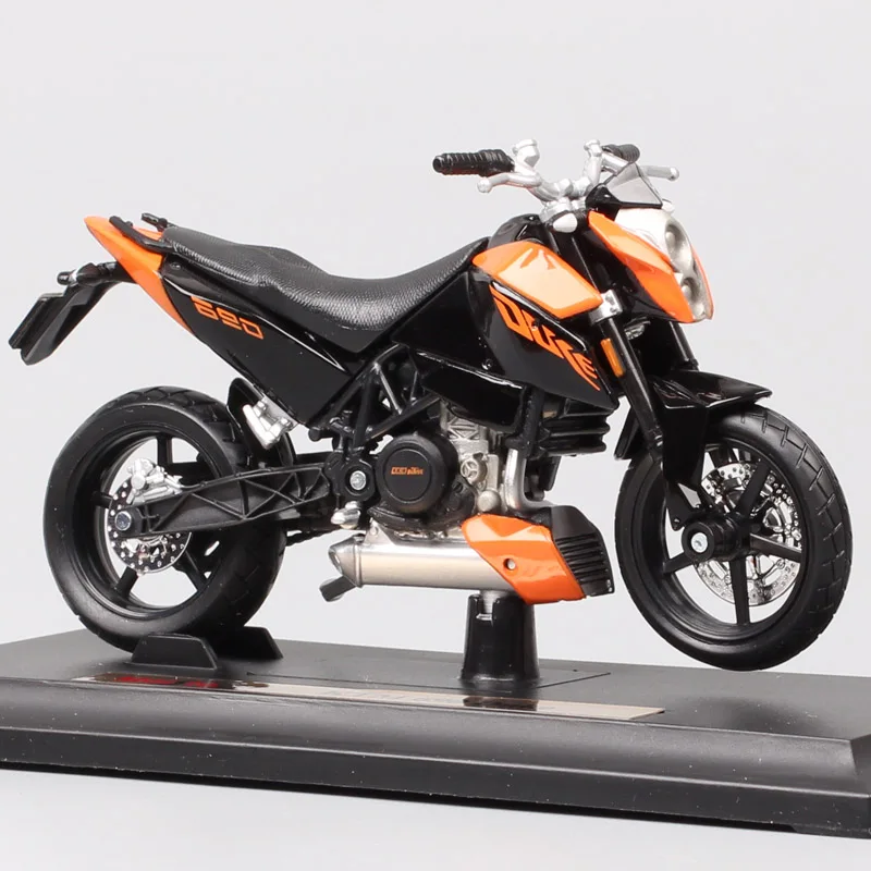 1 18 Maisto 690 Duke III Супермото эндуро уличный истребитель масштаб мотовездеходы литая