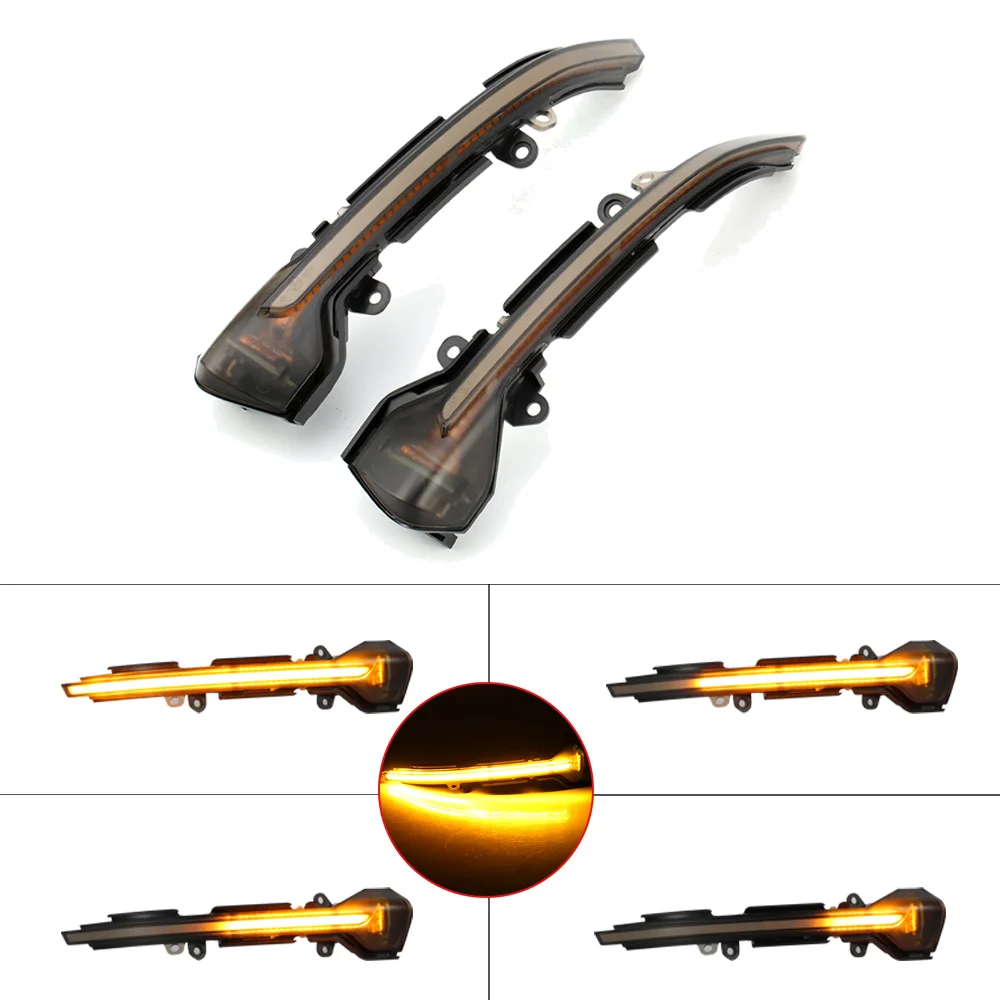 

2 pieces Dynamic Blinker for Seat Leon III 5F Ibiza KJ Arona LED Turn Signal Light Side Mirror Indicator Sequential light