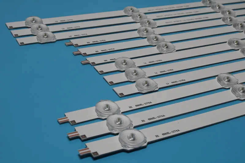 Beented 100 compatible 100 New R1 L1 R2 L2 47 LED backlight bar Replacement 6916L 1174A 5