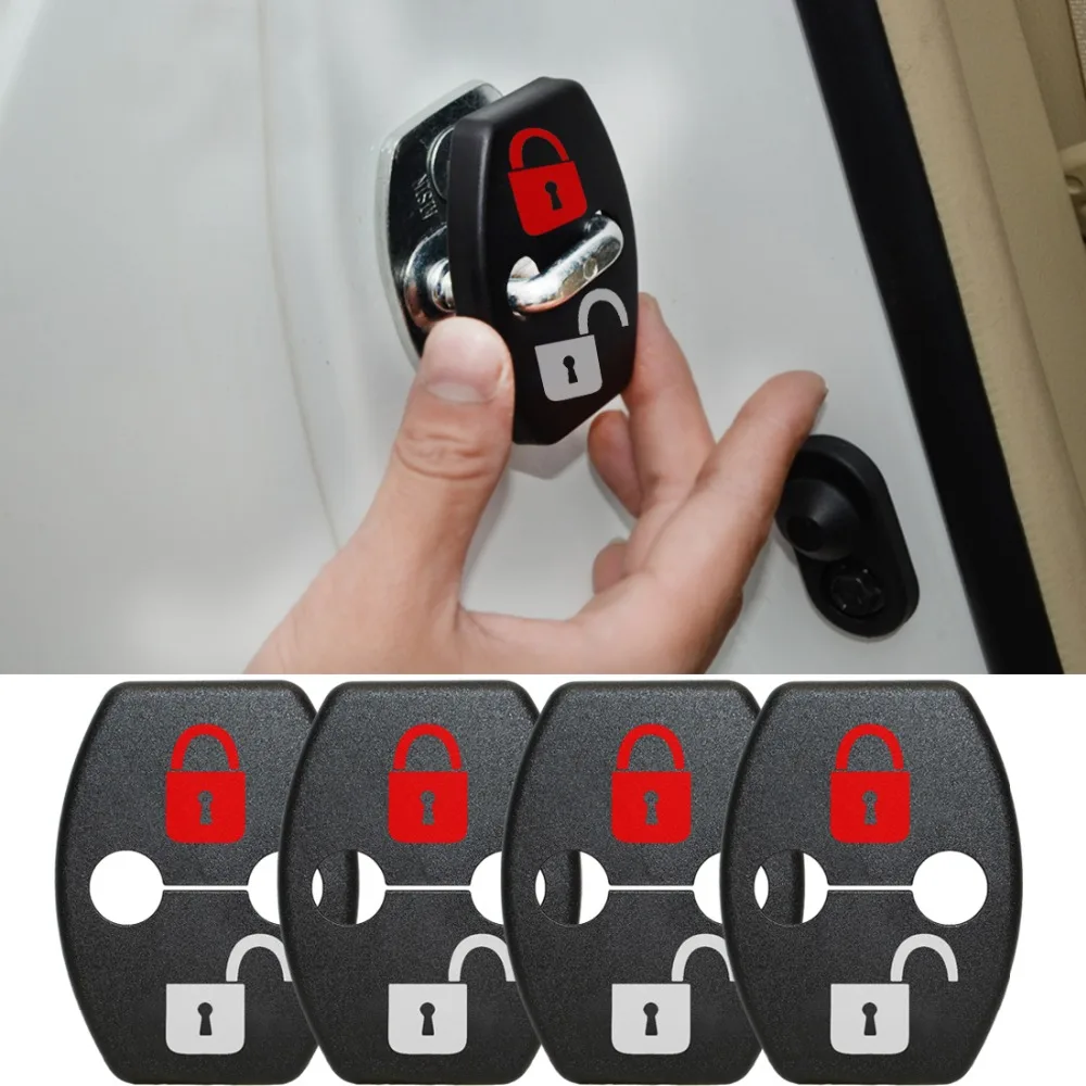 Высокое качество автомобильный Стайлинг DIY Наклейка с замком крышка дверного