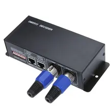 DC 12V-24V 3 Channel DMX Decoder LED Controller for RGB 5050 3528 LED Strip Light
