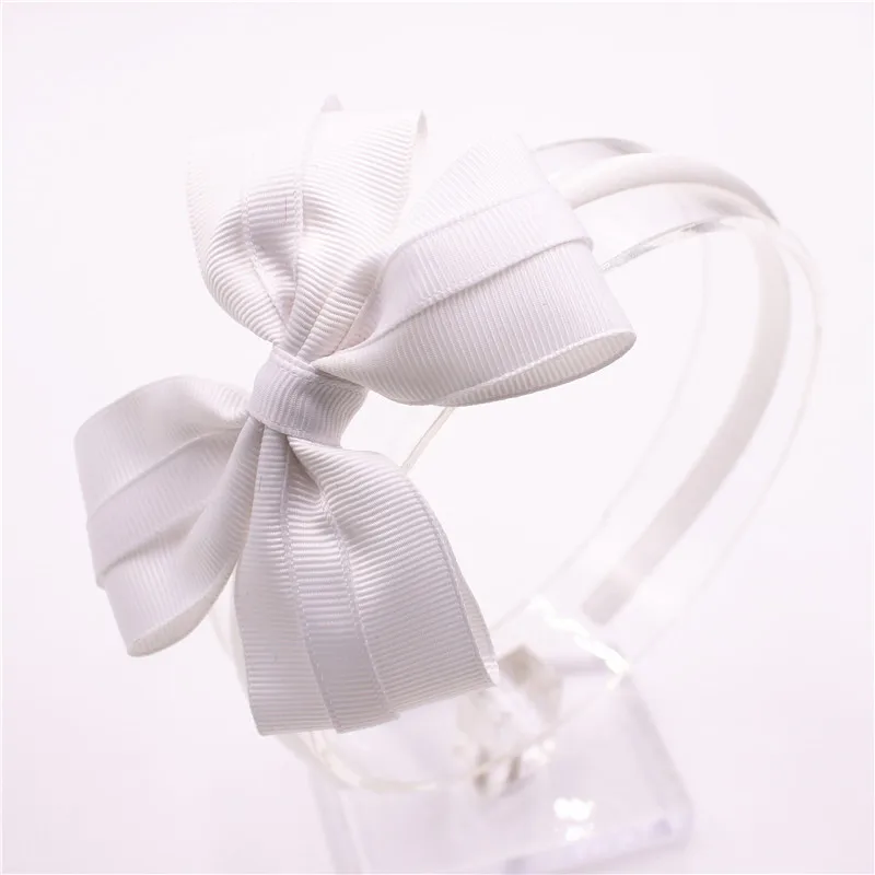 

1pc Cute High Quality Ribbon Bowknot Girls Hairbands Kids Hair Bows Headbands Headwear Hair Accessories