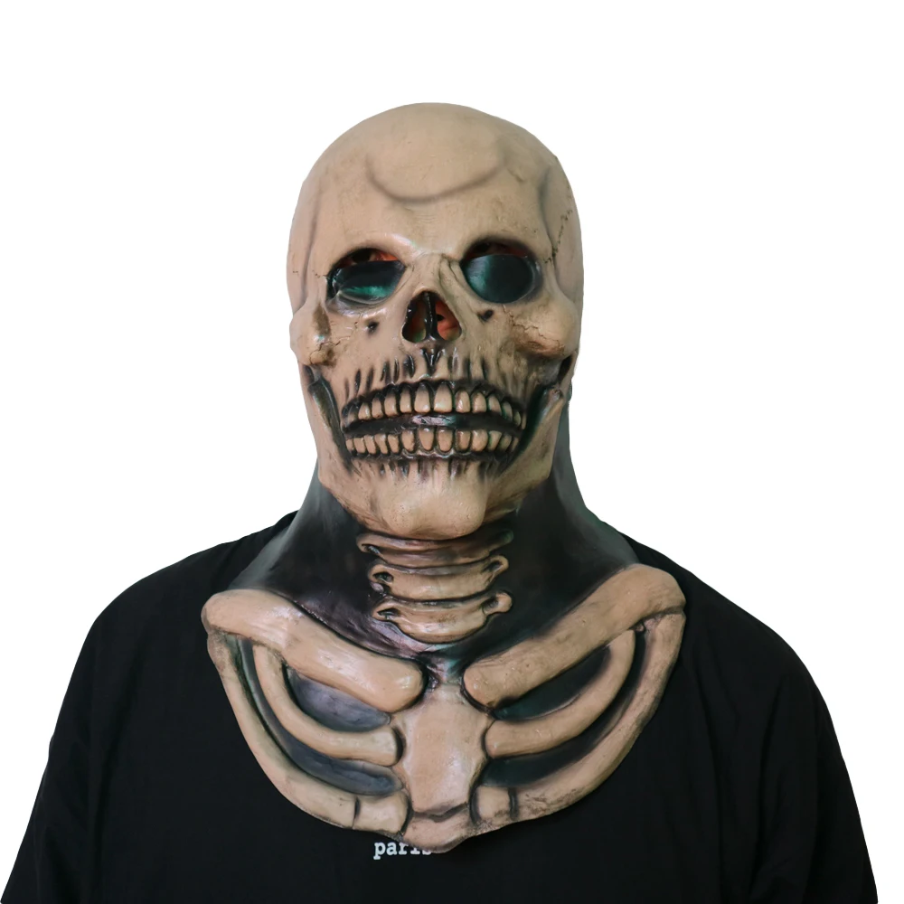 

Adult Horror Scary Devil Skull Full Overhead Zombie Latex Masks For Halloween Party Mask Cosplay Costume Props