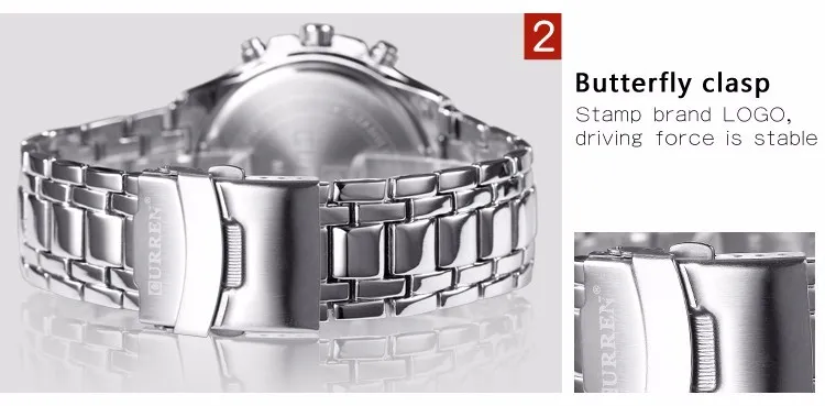 Часы для мужчин Curren лучший бренд класса люкс мужские военные наручные часы полная сталь мужские спортивные часы водонепроницаемые Relogio Masculino Montre