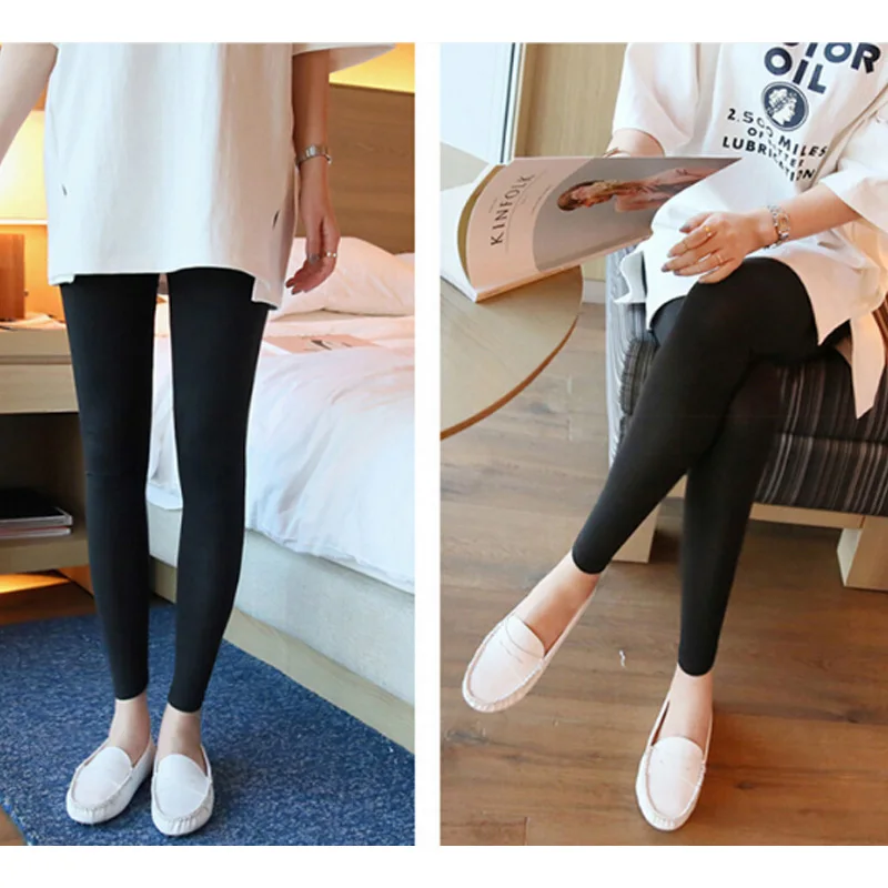 Thin Maternity Pants Pregnant Women Leggings Modal abdominal Maternity leggings Clothing For Pregnant Women Spring Autumn