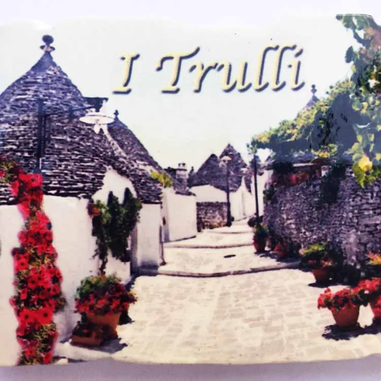 Lychee Pubaya Trulli купол магнитный стикер для холодильника Знаменитый пейзаж магнит на холодильник сувенир современный домашний кухонный Декор