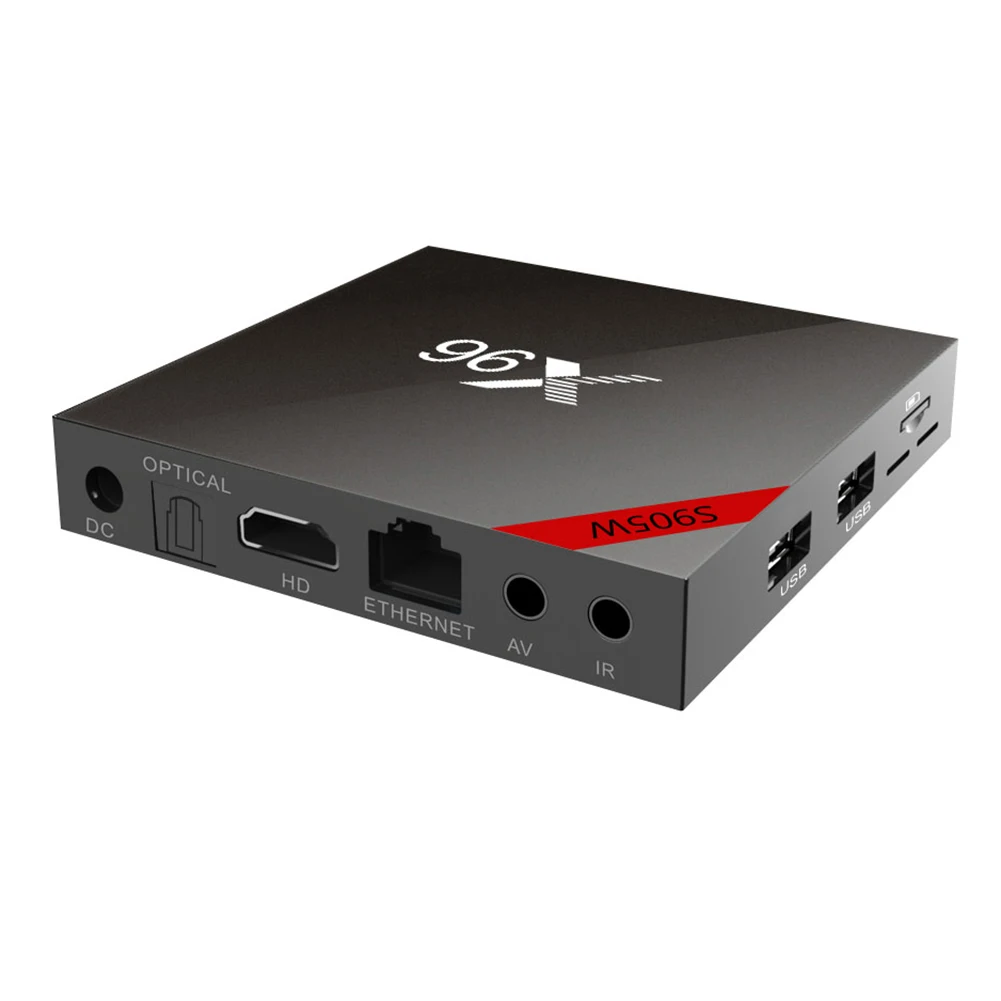 RUIJIE X96 X96W Smart TV Box Android 7.1 Amlogic S905W 2GB 16GB Quad Core 2.4GHz WiFi BT4.0 4K 1080P H.265 Set Top Box X96mini