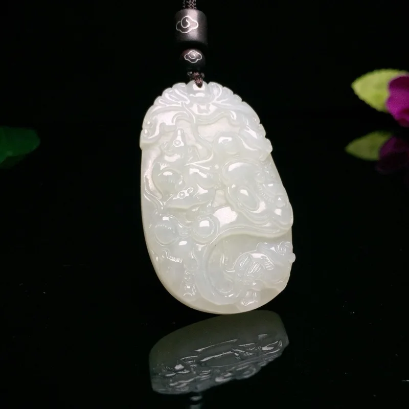 

2019 Druzy Chakra Reiki Popsocket Xuan, Authentic Ensure Goods Five Rat Natural Hetian Pendant Necklace Slip Have A Certificate