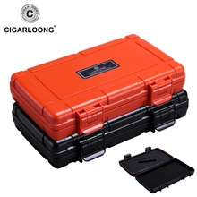 CIGARLOONG сигары хьюмидоры Портативные Путешествия сигары Хьюмидоры сигары коробка 5 палочек Водонепроницаемый сигары сумка CA-0020