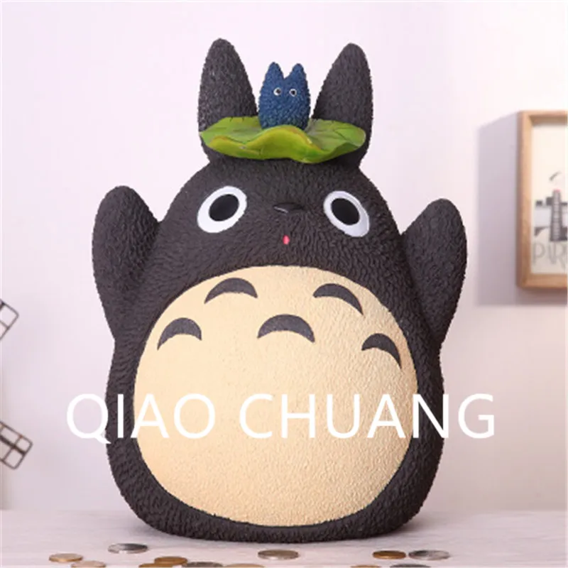 

Miyazaki Hayao Tonari No Totoro Cute Cartoon Saving Box Colophony Crafts Kids Gift Toy Home Accessories G750