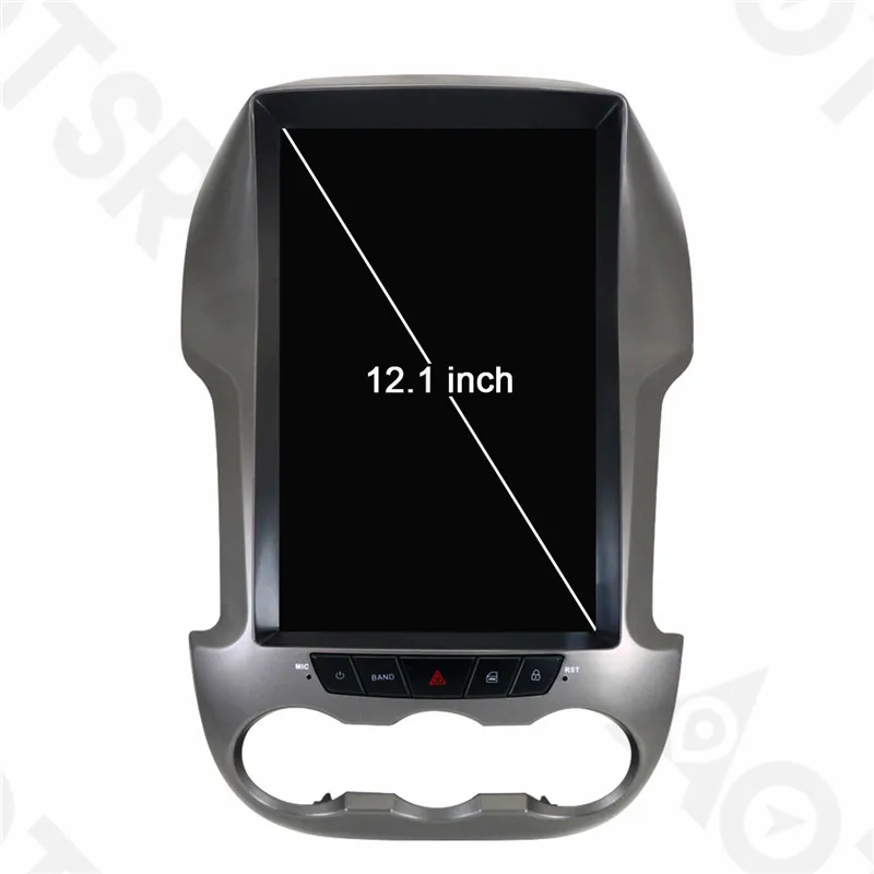 Perfect Android 6.0 Tesla style 12.1 inch Car No DVD Player GPS Navigation For Ford Ranger 2011-2016 radio stereo unit Satnav multimedia 2