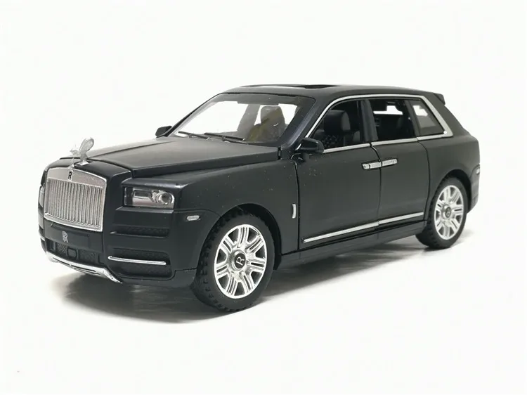 1:32 весы Rolls Royce Cullinan Литье металла автомобиль модель звук и светильник с оттяжкой