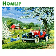 Алмазная вышивка автомобиля пейзаж пользовательские алмазов картина Мандала алмазов картина эйген фото икона алмазной вышивки