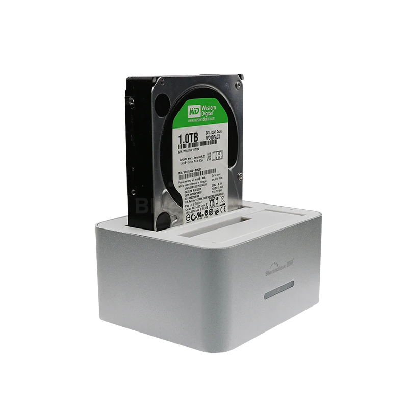 blueendless Universal usb 3.0 hdd cases aluminum sata hard drive dock station 2 (2)