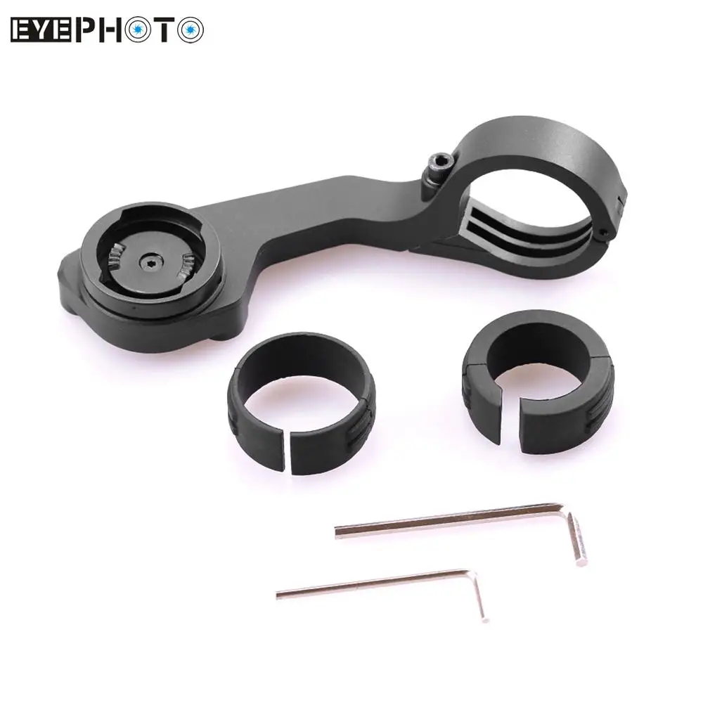 

Andoer Bike Mount Holder Handle Bar Computer Mount Out-front Bike Mount 25.4mm / 31.8mm for Polar V650 GPS Bike Computer