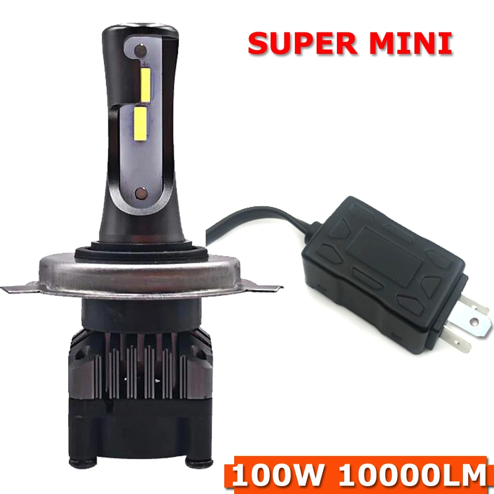 

YOTONLIGHT Led H4 100W Led Headlight Bulbs CSP H11 HB3 9005 H7 Led Bulb HB4 9006 H9 H8 9012 Auto Lamps For Car 10000lm 6000K 12V