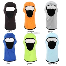 200 шт/партия Открытый Велоспорт Защита череп CS полное лицо Балаклава из лайкры головные уборы лыжный шеи Велоспорт мотоциклетный шлем