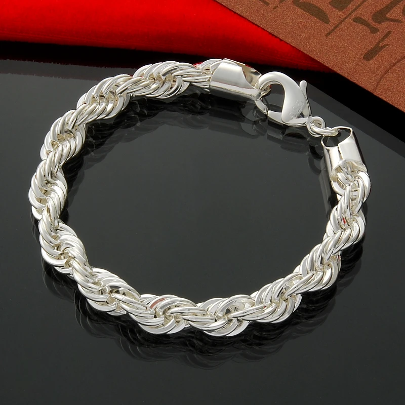 Mens rope chain bracelet Clearance