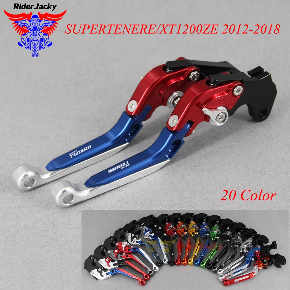

CNC Extendable Foldable Motorcycle brake Clutch Levers For Yamaha SUPERTENERE/XT1200ZE XT1200 ZE 2012-2018 2017 2016 2015 2014
