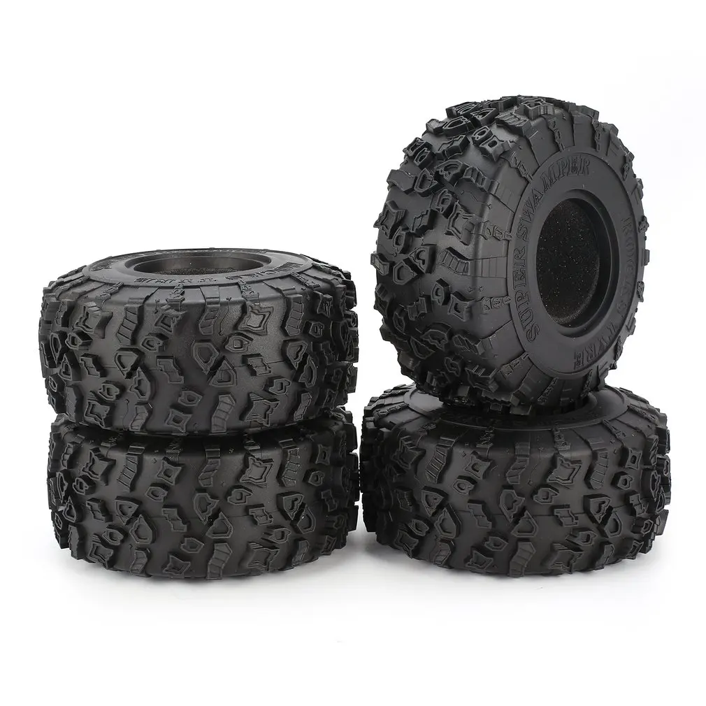 

4Pcs 2.2inch Rubber Tires Sponge Liner For Traxxas Trx4 D90 D110 Axial Scx10 90018 90045 90046 90048 1/10 RC Crawler Car Truck