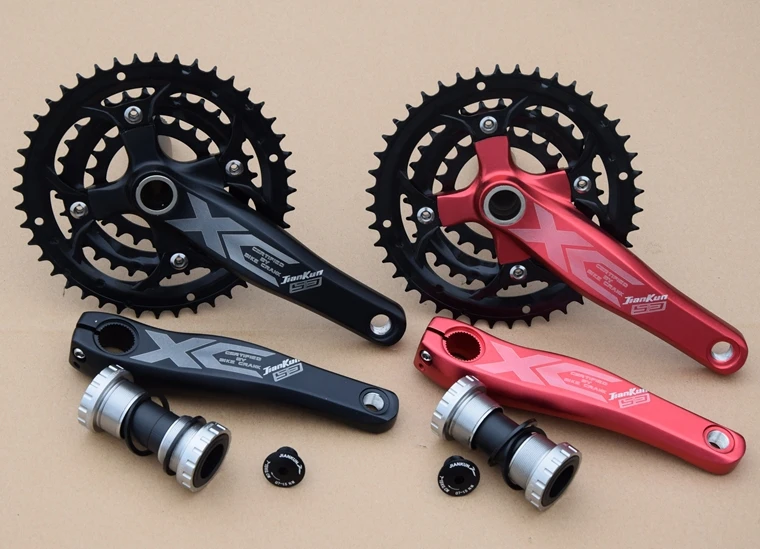 square taper mountain bike crankset
