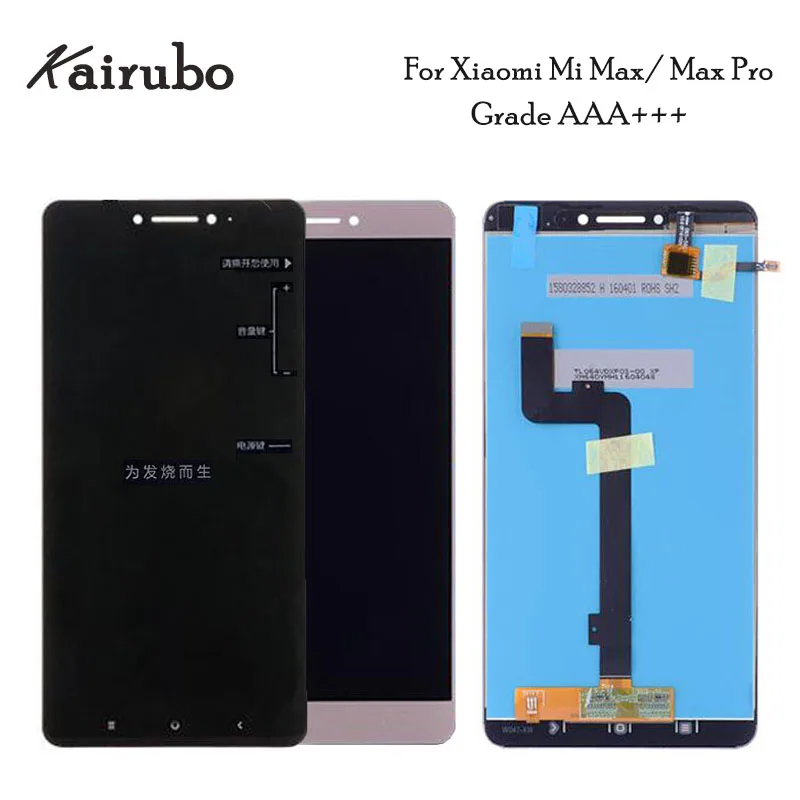 

20PCS/LOT For XiaoMi MI MAX LCD Display+Touch Screen Digitizer Assembly 1920x1080 For XiaoMi MAX Grade AAA+++
