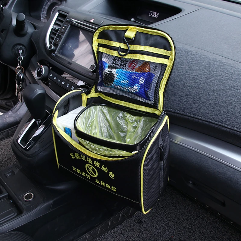 Murah Backar Mobil Poliester Penyimpanan Sampah Tas Sampah Kotak Aksesoris untuk Jeep Renegade Wrangler Audi A3 A4 B6 B8 A5 Opel astra H G J