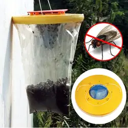 Новинка 2019 года Flycatcher мухи УБИЙЦА Топ Catcher красный Drosophila Fly Trap висит Fly Catcher вредителей ловушка для дома открытый сад инструменты