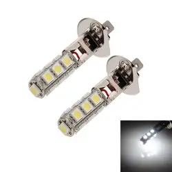 Ksol 2 шт. автомобиля H1 13 светодиодный 5050 SMD белый фар Противотуманные фары лампы накаливания DC 12 В Новый