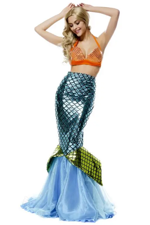 Women Mermaid Costume Halloween Cosplay Sexy Mermaid Dress Romantic Beauty Sea Maid Dress Women Mermaid Fancy Dress Women Dress Women Mermaid Costume Halloween Cosplay Sexy Mermaid Dress Romantic Beauty Sea Maid Dress Women Mermaid Fancy Dress Women Dress