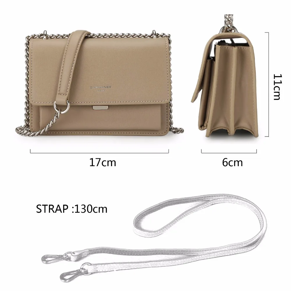 Lov Eheartbeat 買取 Davidjones 女性のハンドバッグフェイクレザー女性のクロスボディバッグ 小さな女性チェーンショルダーバッグ ガールブランドメッセンジャーバッグドロ ップシッピング 通販 価格