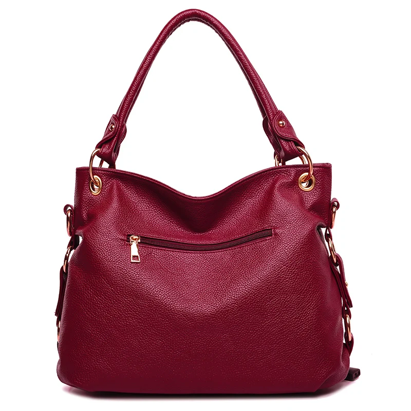 خمر المرأة حقيبة ساع للنساء 2019 جديد مصمم حقائب كبيرة حمل الإناث المحمولة حقائب كتف أعلى-حقائب بيد
