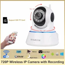 HOSAFE X1MW2 720 P 1MP Беспроводной Видеонаблюдения Ip-камера w/Pan/Tilt/Ночного Видения/P2P бесплатная Доставка