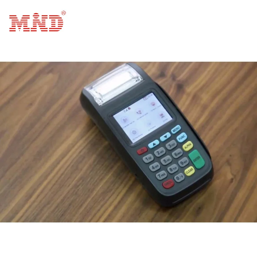 V1 Портативный Беспроводной bluetooth-принтер чеков для 5,5 дюймовая Micro SIM наушников Порты и разъёмы pos-терминал для Android Системы WI-FI GPRS NETUM