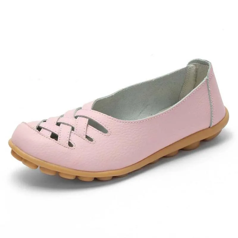 size 34 44 girls leather single shoes women shoes breathable summer shoes casual adult high