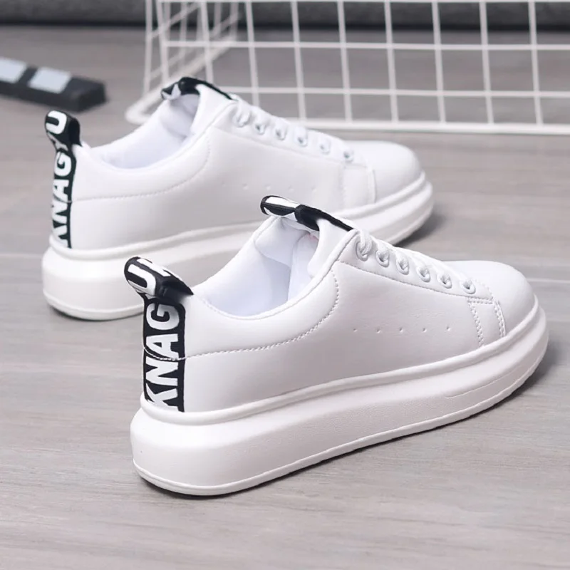 Ceny Kobiet Sneakers 2019 wiosna nowy projektant kliny platformy trampki damskie buty na co dzień Feminino Casual buty damskie kobieta