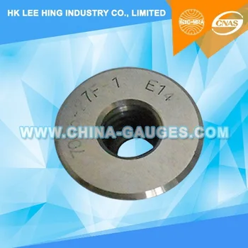 

E14 Go Gauge for E14 Caps on Finished Lamps 7006-27F-1 (Included ISO 17025 CNAS & ILAC Calibration Certificate)