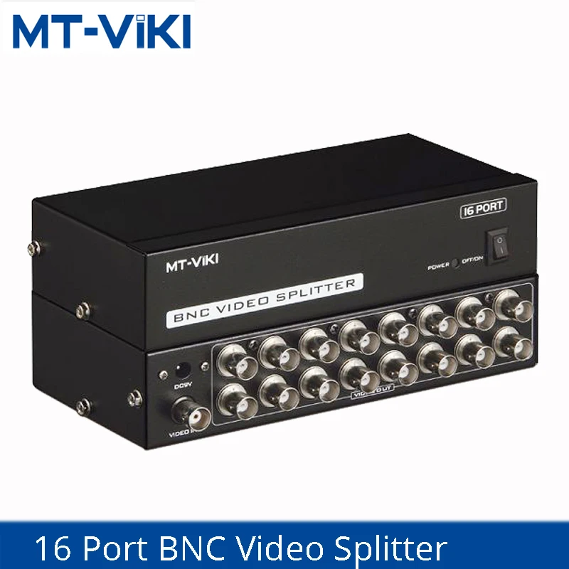 MT-VIKI 16 port BNC video splitter 1 input 16 output surveillance camera multi-screen monitoring display MT-1016BC MT-VIKI 16 port BNC video splitter 1 input 16 output surveillance camera multi-screen monitoring display MT-1016BC