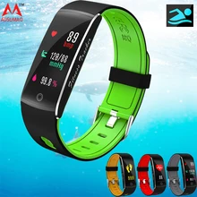 10 шт./лот Смарт F10 IP68 Водонепроницаемый Цвет Экран Фитнес Трекер Смарт-браслет сердце приборы для измерения артериального давления спортивный браслет
