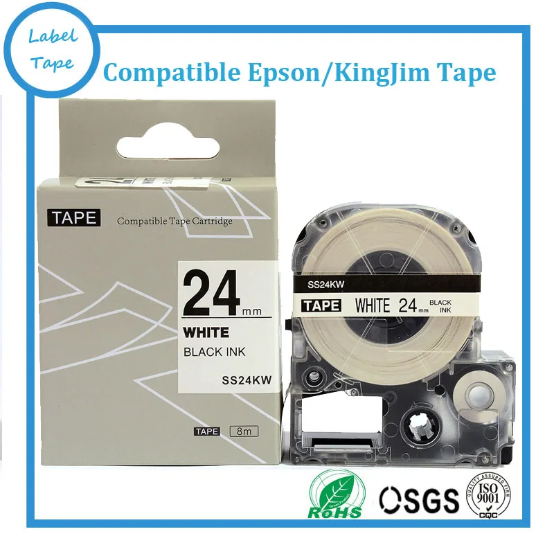 

10 pcs mixed compatible kingjim 24mm/36mm for labelworks LW700/LW900P