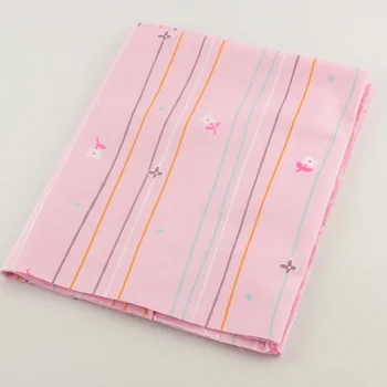 

50cmx160cm/piece little flower designs pink cotton fabric home textile patchwork twill bedding dress quilting sewing tecido
