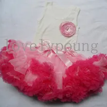 Комплект одежды для девочек(топ+ юбка) для маленьких девочек пачка Pettiskirts Платья