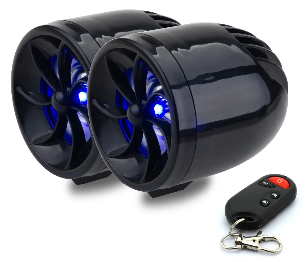 12V Motorcycle Radio Stereo System Alarm Audio MP3 Player Motorcycle