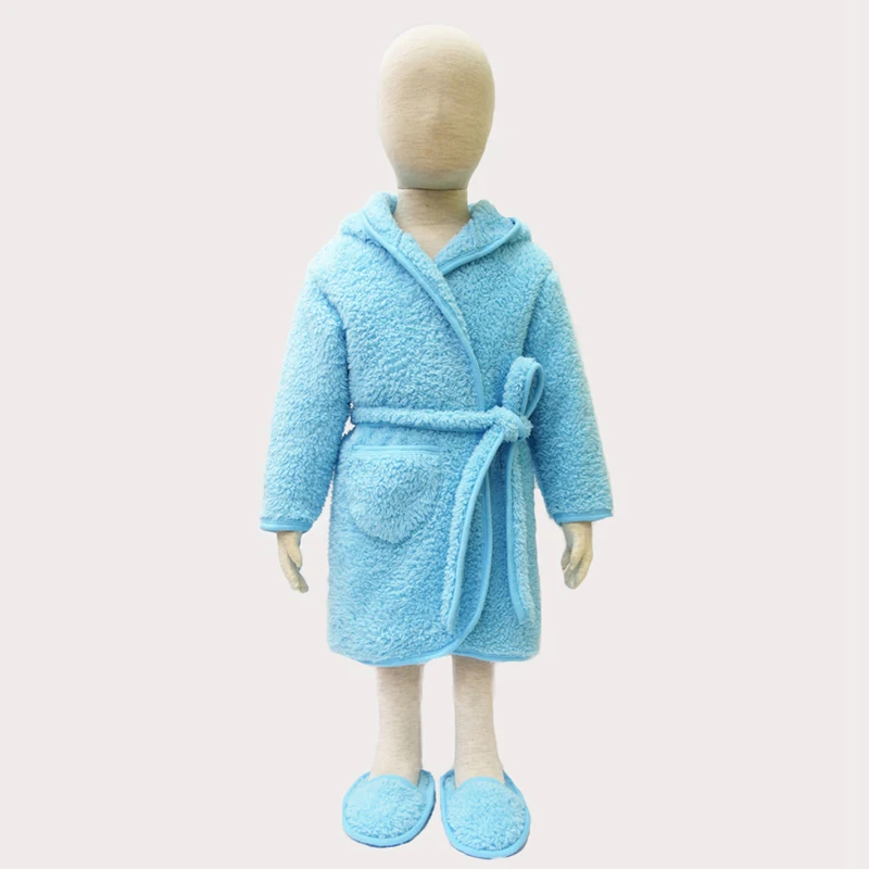 

2019 Children sleepwear coral fleece baby clothing set bathrobe+shoes 2 pcs outfits newborn boys pajamas girls Robe