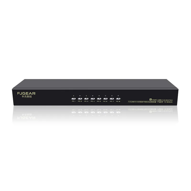 Kvm переключатель с 8 портами ручная кнопка для нажатия VGA USB проводной