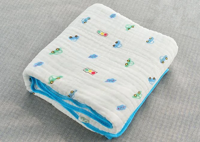 Детское одеяло в стиле животных s 105*105 см Муслин Хлопок для новорожденных мягкая пеленка конверт для ребенка спальный мешок