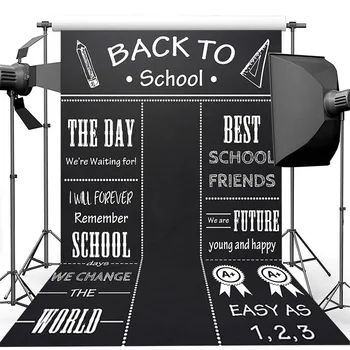 

NeoBack Back to School Backdrop Blackboard Vinyl Custom Wording Background Photography Photography Backdrops For Photo Studio