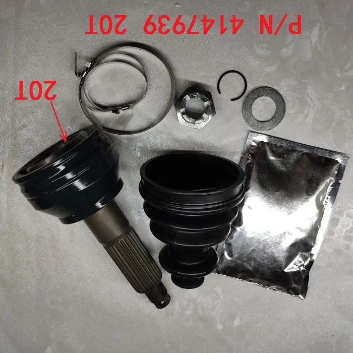 Front Axle Outer CV Joint /& Boot Kit 2011-2014 Polaris Sportsman 850 4x4 ATV